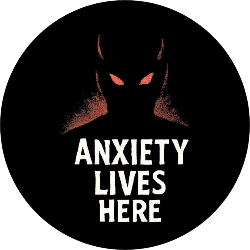 Anxiety Demon Button