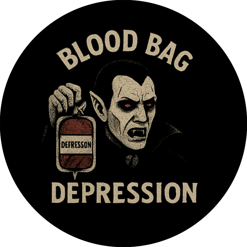 Blood Bag Button