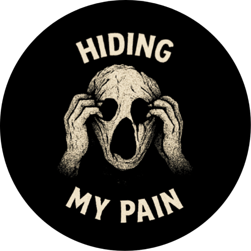 Hiding My Pain Button