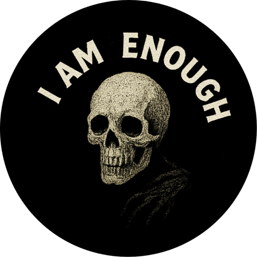 I Am Enough Button