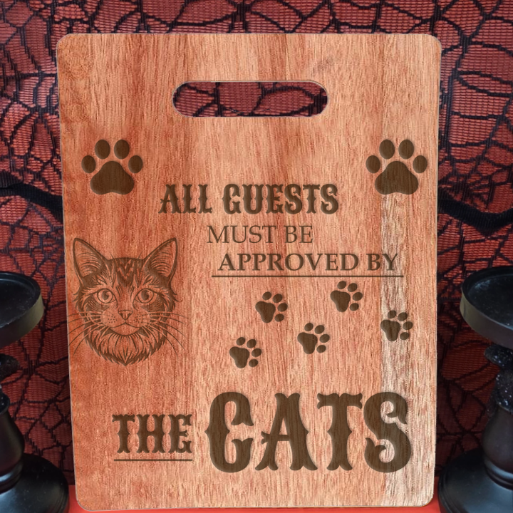 Cat's Approval- Large Walnut