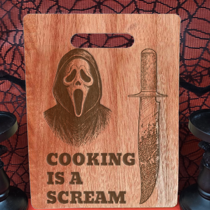 Ghostface- Large Walnut