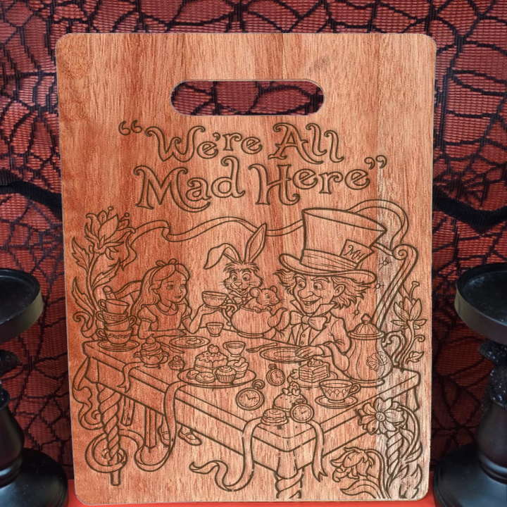 Tea Party- Large Walnut