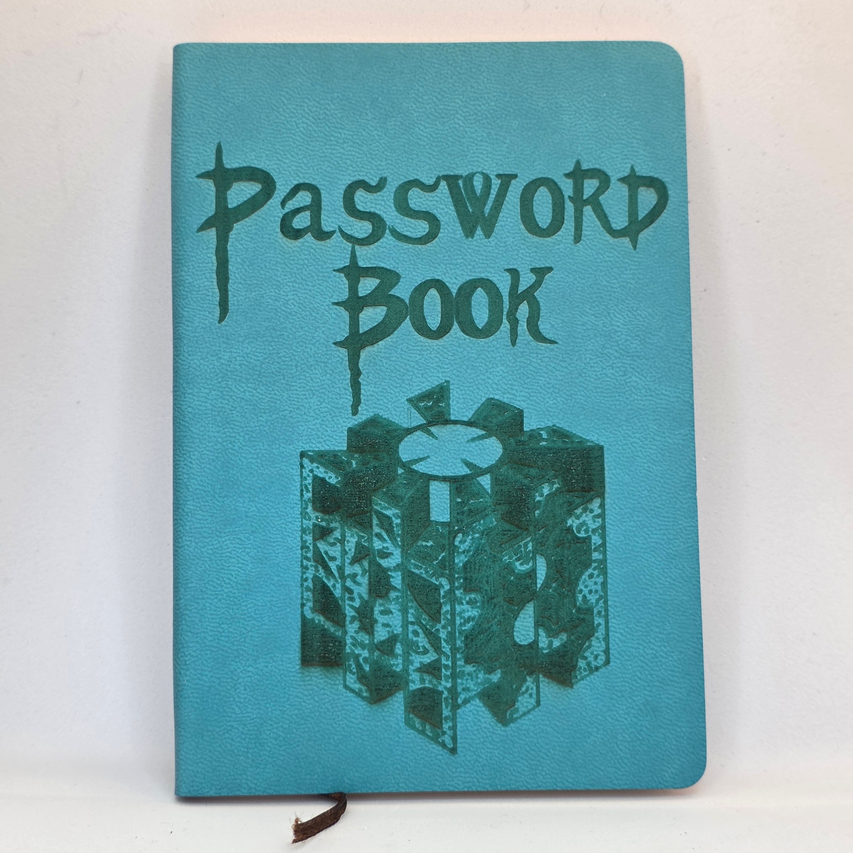 Password Book Small Journal