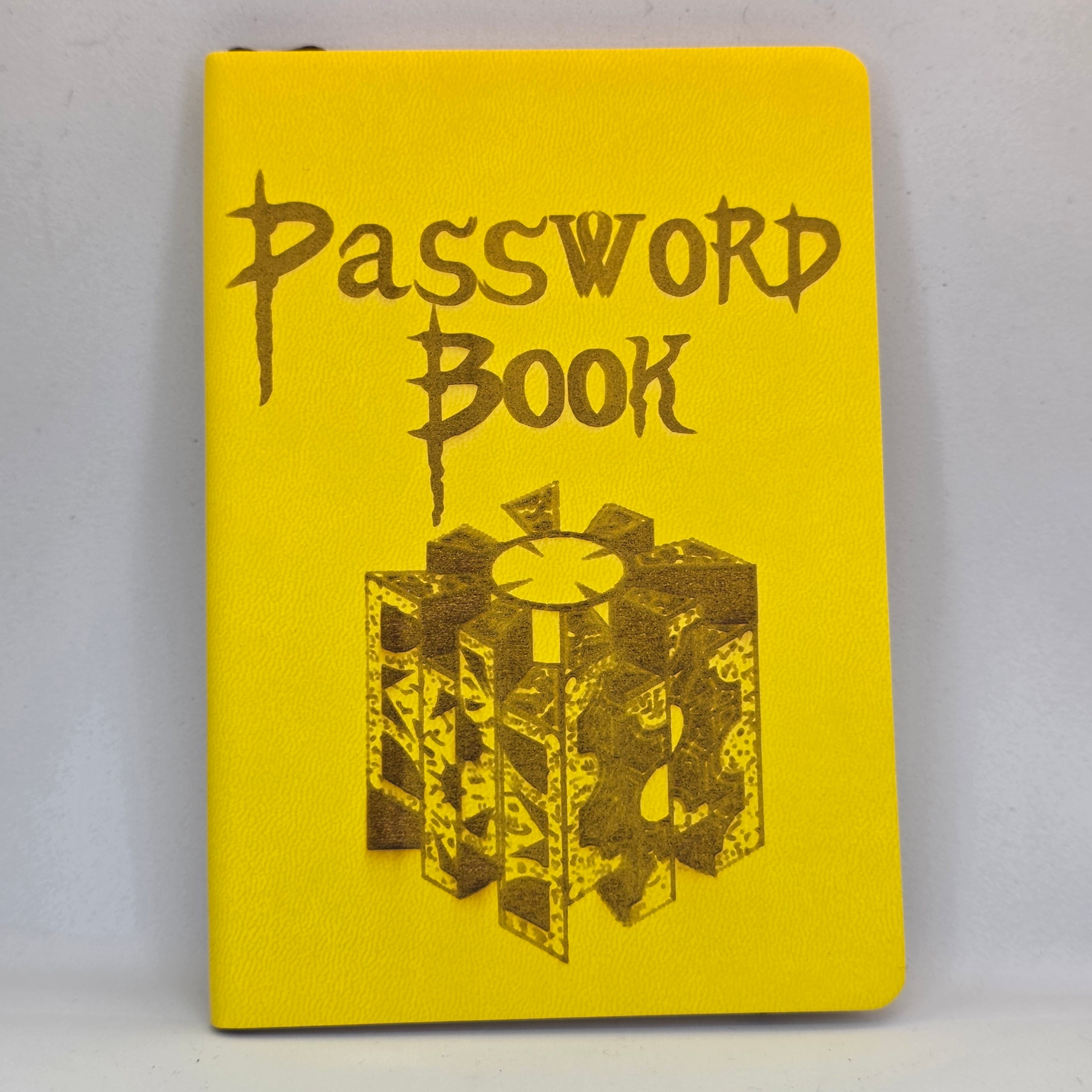 Password Book Small Journal