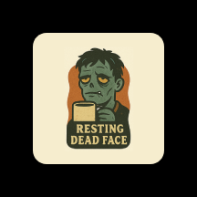 Resting Dead Face- Frank Magnet