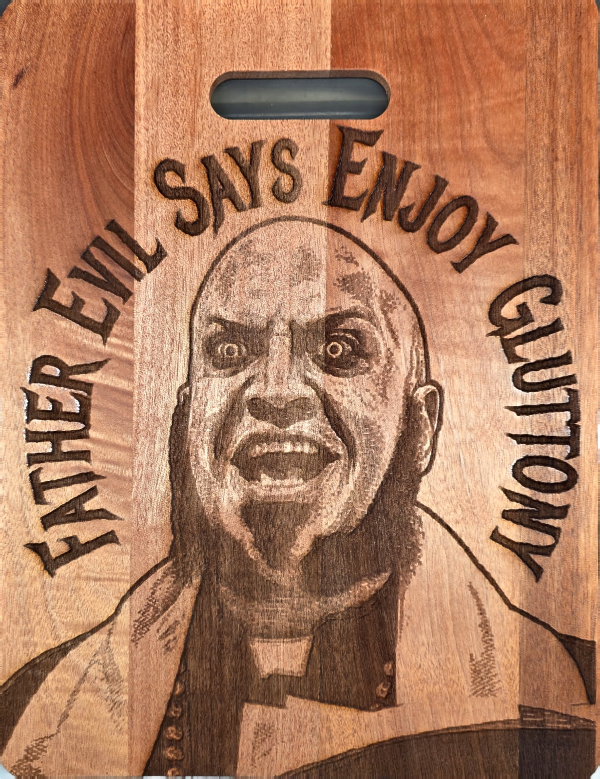 Father Evil- Large Walnut